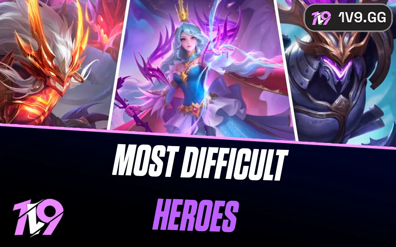 Most Difficult Heroes In Mobile Legends: Bang Bang